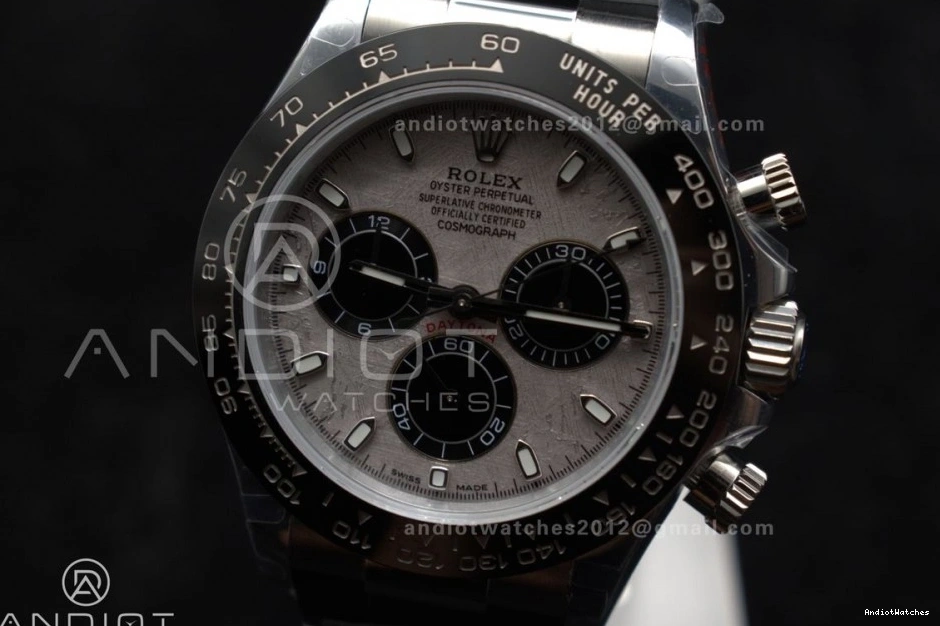 V3 Strap Dial 116519 on 1:1 Meteorite (Gain Best QF Edition 767 Weight) Oysterflex SH4130 Bold Daytona 1229